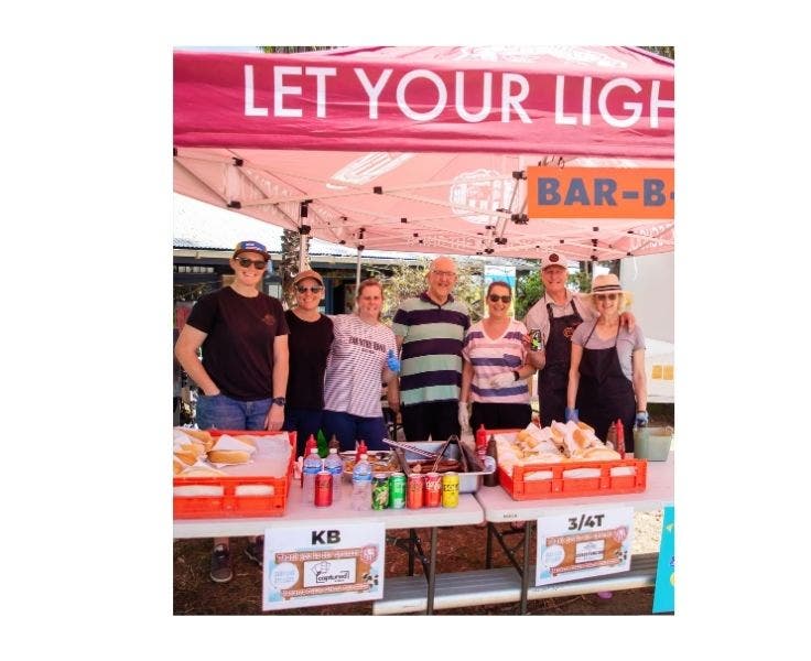 Our community support at our recent Mawarra P&C Fete.